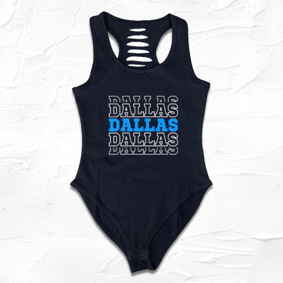 Womens Dallas Bodysuit, GO Mavs, Dallas Fan Gift - Picture 1 of 4